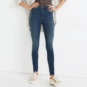 Madewell Blue Skinny Jeans